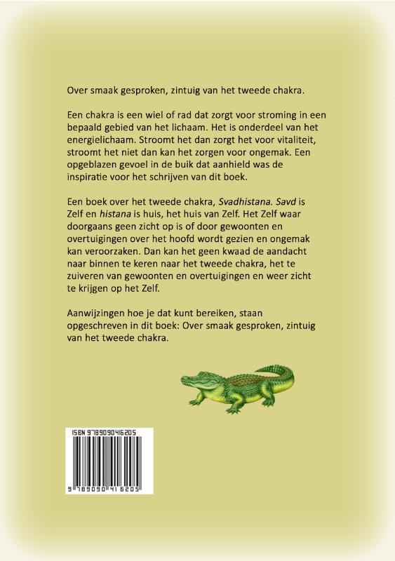 Achterkant van Over smaak gesproken