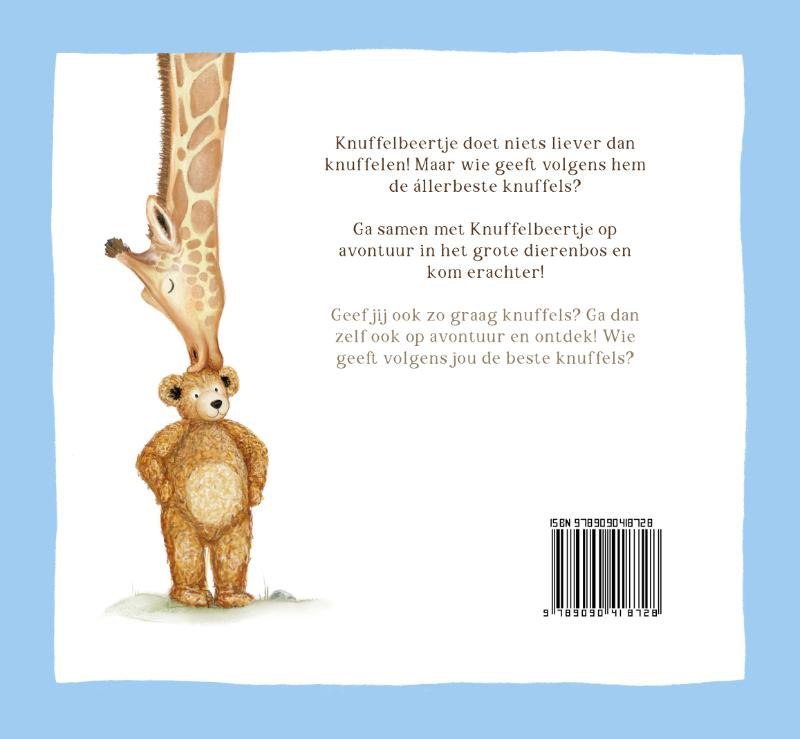Achterkant van Knuffelbeertje