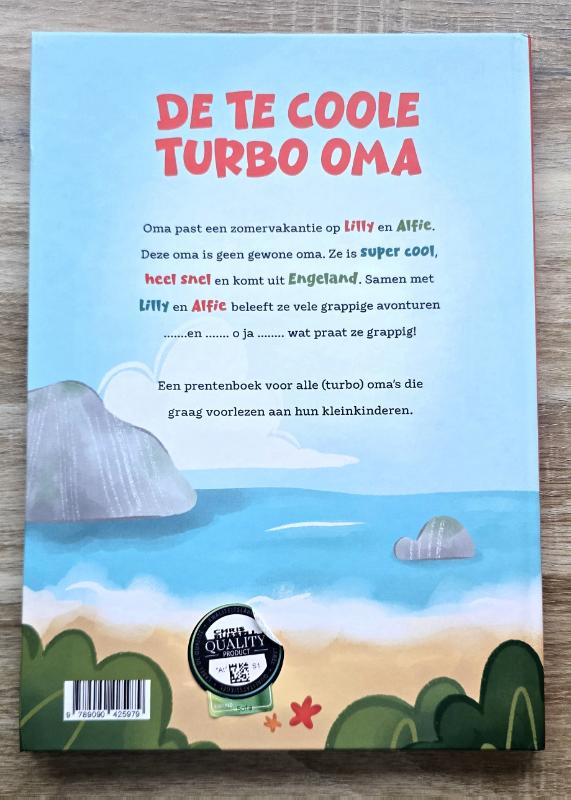 Achterkant van De te coole turbo oma
