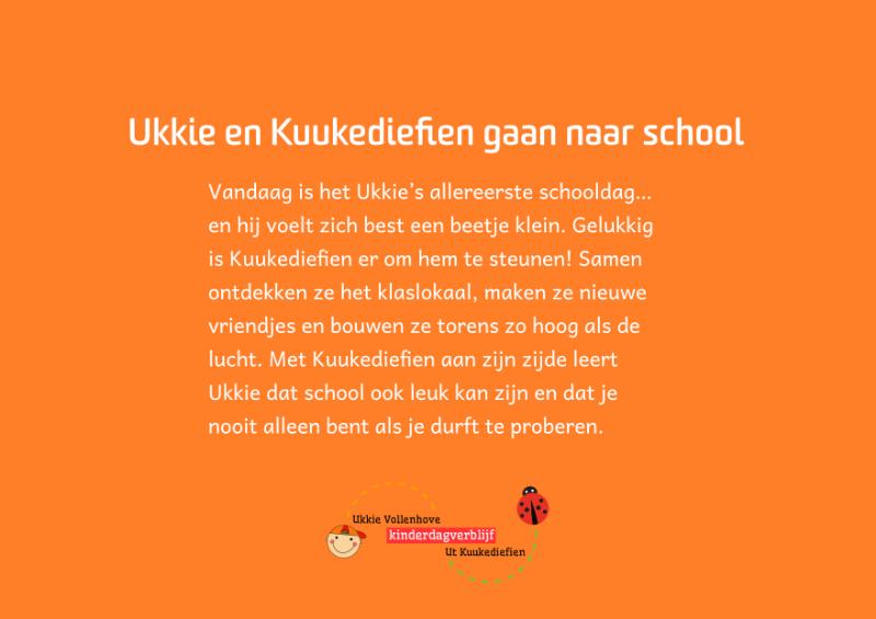 Achterkant van Ukkie en Kuukediefien