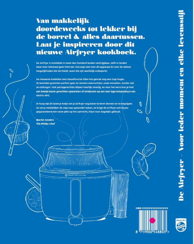 Achterkant van De Airfryer