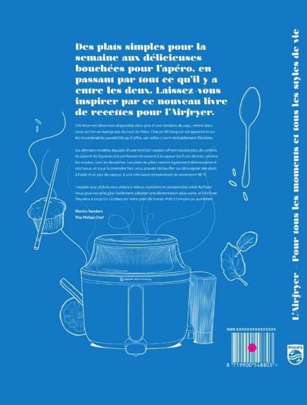 Achterkant van L'Airfryer