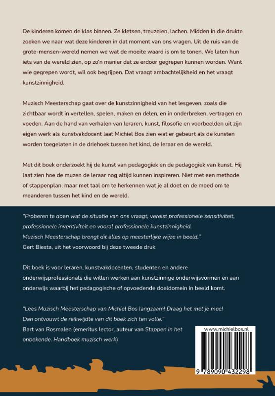 Achterkant van Muzisch meesterschap