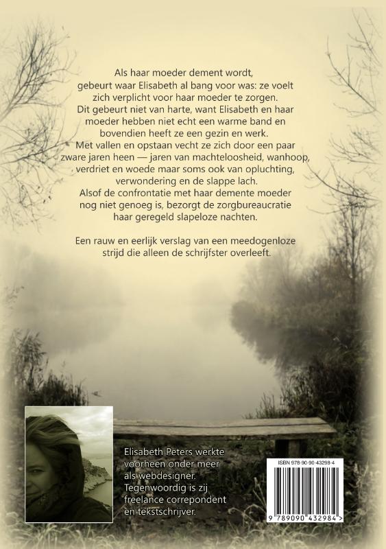 Achterkant van Demente moeder