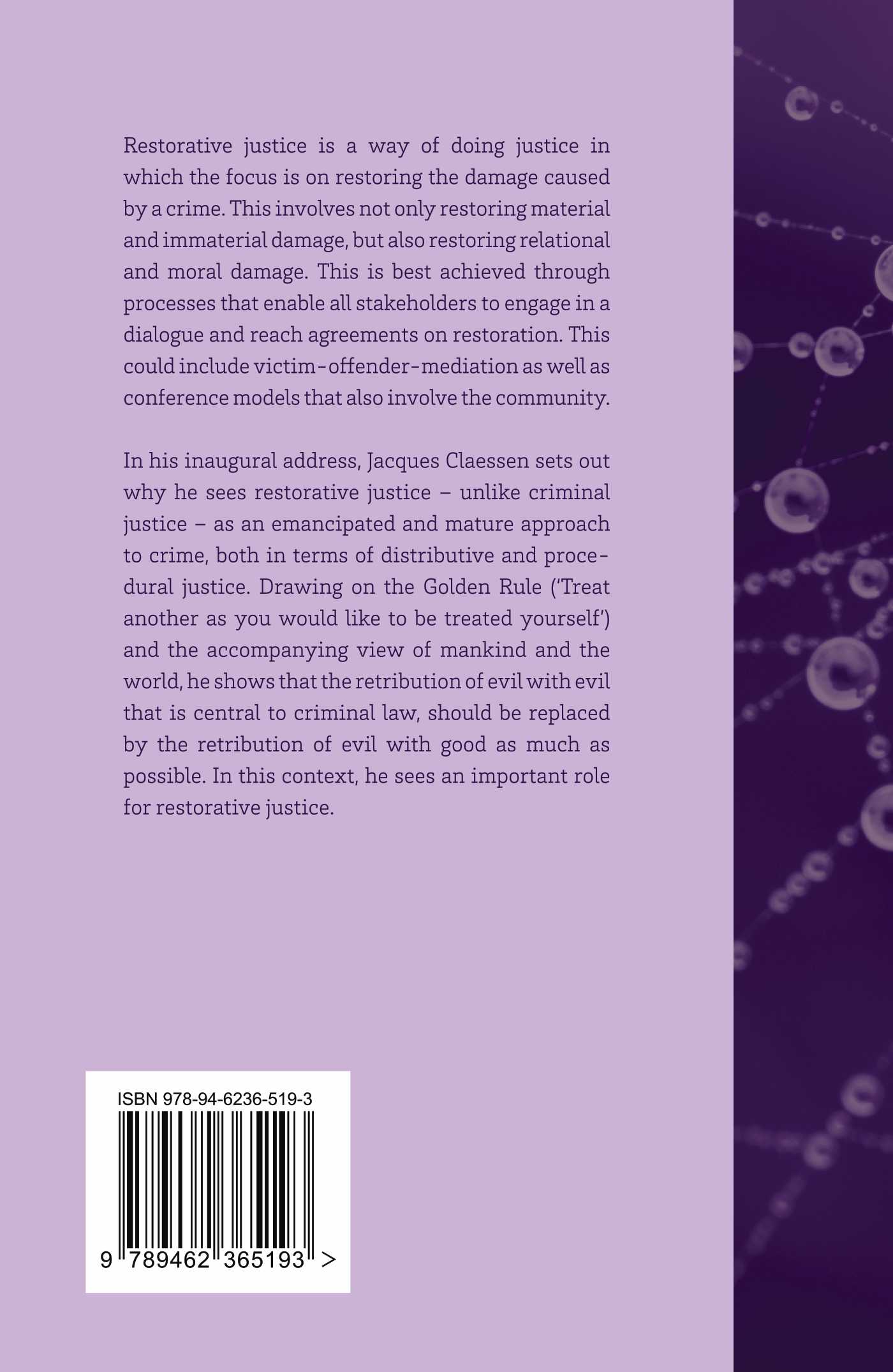 Achterkant van Restorative Justice: The Art of an Emancipated Crime Approach