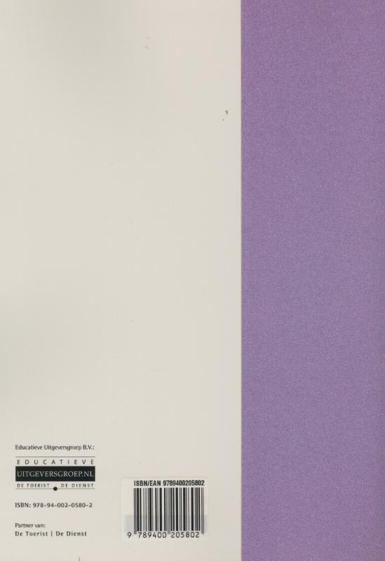 Achterkant van Nederlands niveau 3F (B2 / C1)