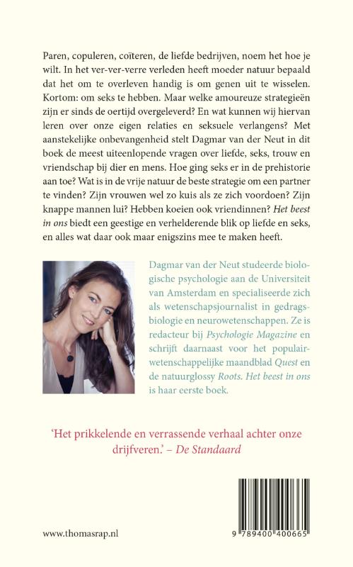 Achterkant van Het beest in ons