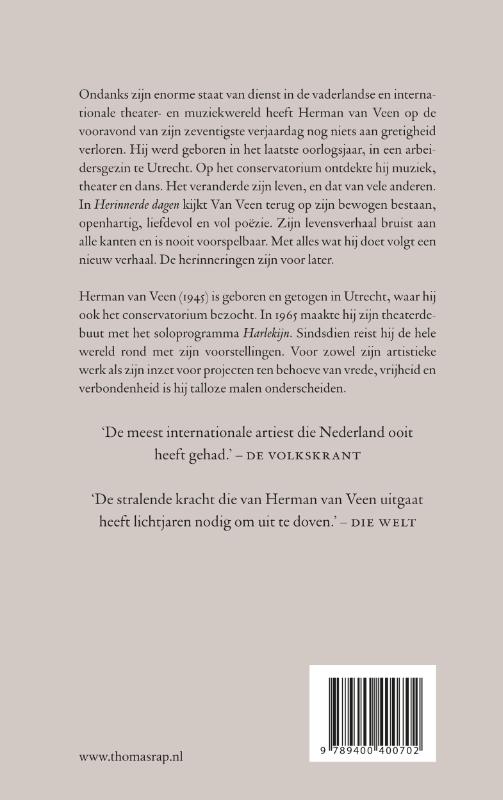 Achterkant van 2 Voor ik het vergeet