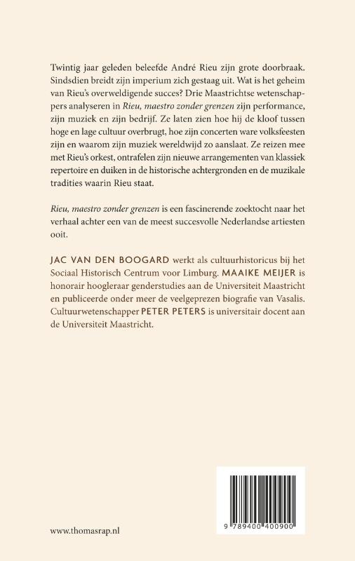 Achterkant van Rieu