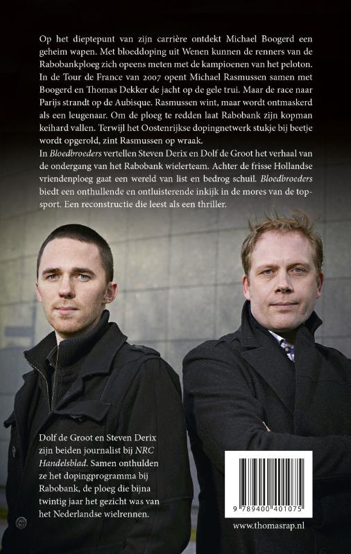 Achterkant van Bloedbroeders