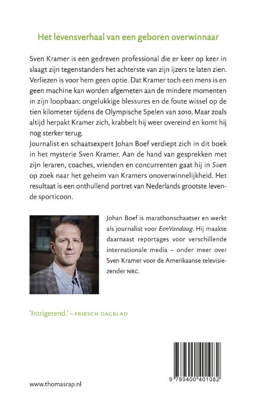 Achterkant van Sven