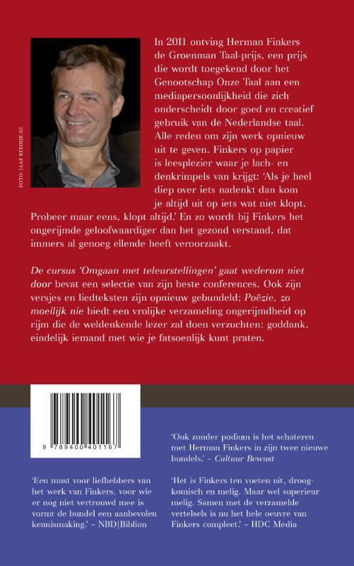 Achterkant van De cursus omgaan met teleurstellingen gaat wederom niet door