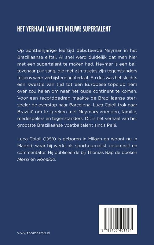 Achterkant van Neymar