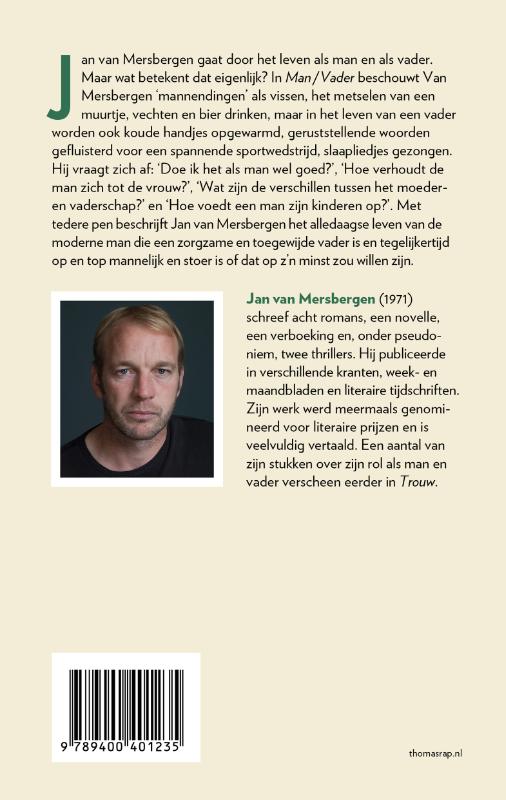 Achterkant van Man/Vader