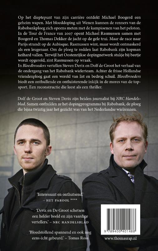 Achterkant van Bloedbroeders
