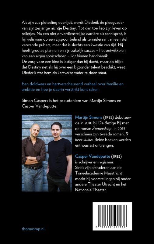 Achterkant van Destiny