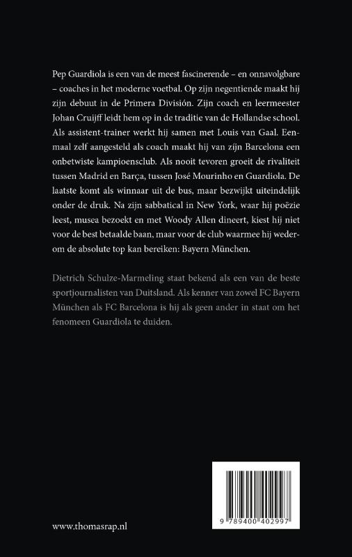 Achterkant van Guardiola