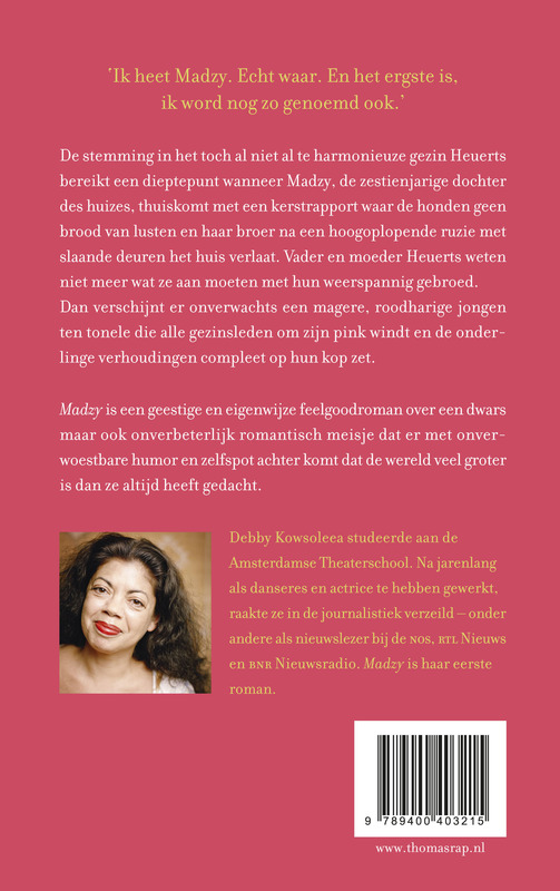 Achterkant van Madzy