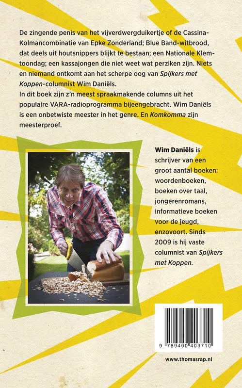 Achterkant van Komkomma