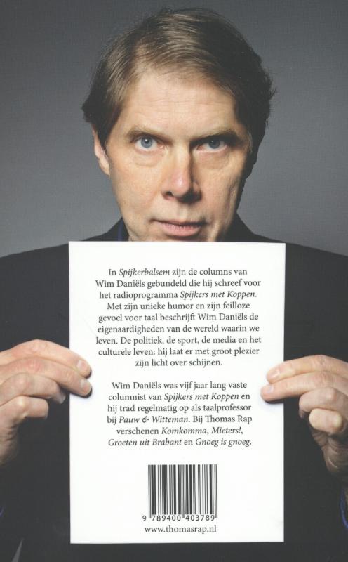 Achterkant van Spijkerbalsem