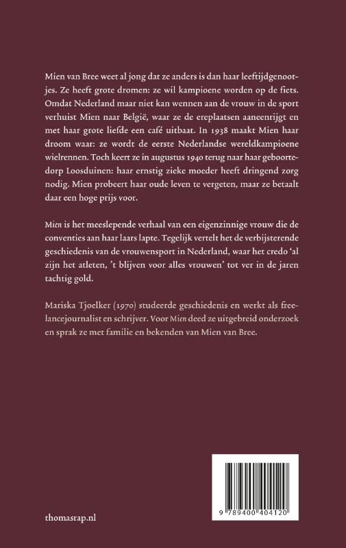 Achterkant van Mien