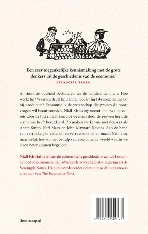 Achterkant van Een kleine geschiedenis van de economie