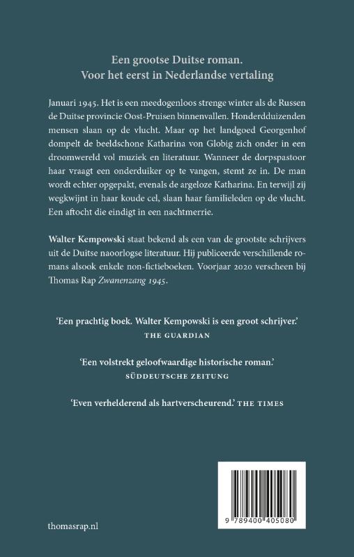Achterkant van Alles voor niets