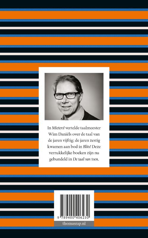 Achterkant van De taal van toen