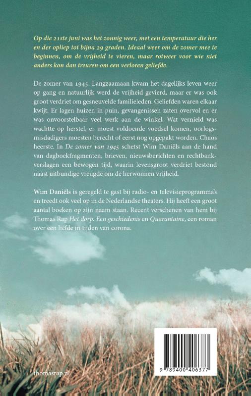 Achterkant van De zomer van 1945