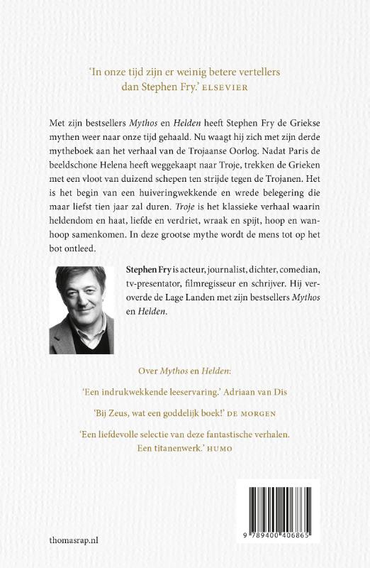 Achterkant van Troje