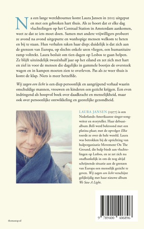 Achterkant van Wij zagen een licht