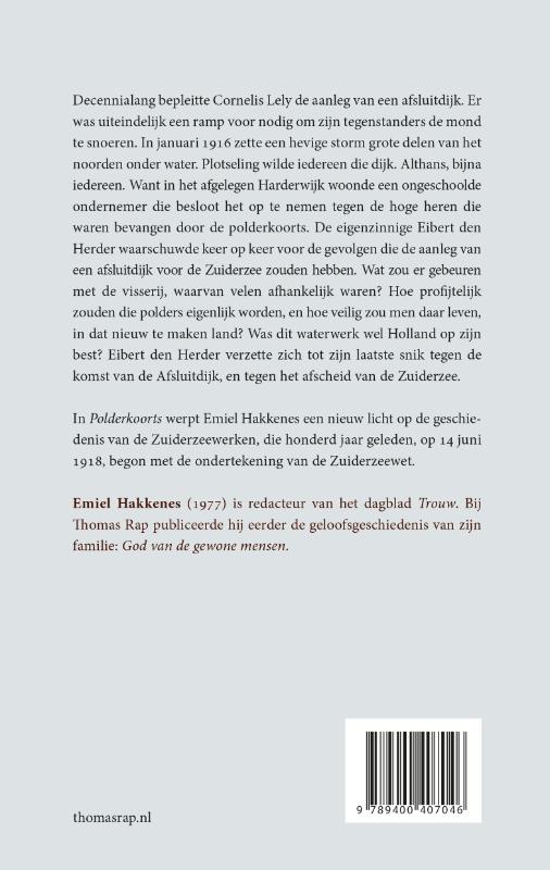 Achterkant van Polderkoorts