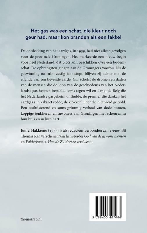 Achterkant van Gas