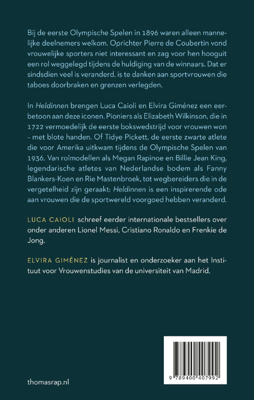 Achterkant van Heldinnen