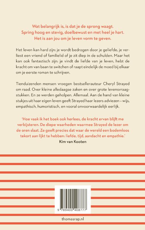 Achterkant van Schitterende kleine dingen