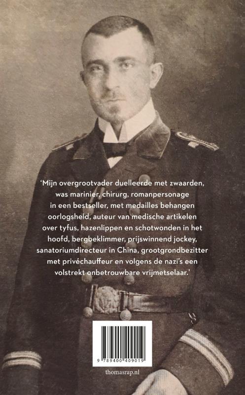Achterkant van Wij willen hier geen avonturiers