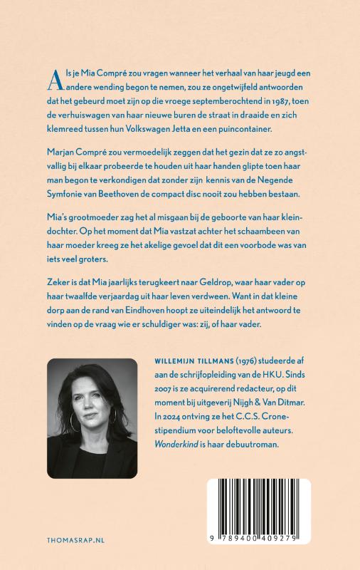 Achterkant van Wonderkind