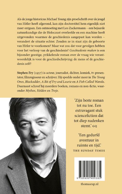 Achterkant van Geschiedenis maken