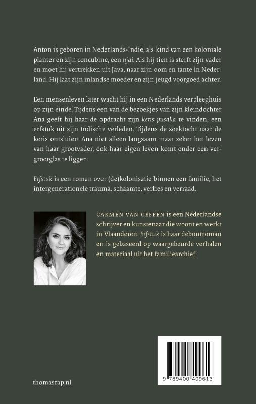 Achterkant van Erfstuk