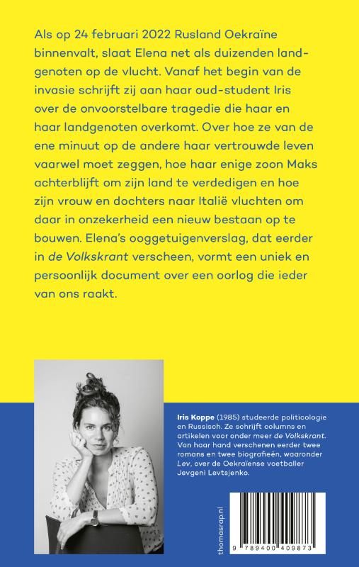 Achterkant van Elena