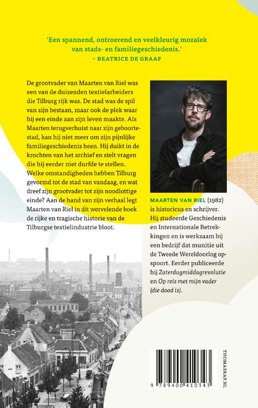 Achterkant van Het verdriet van Tilburg