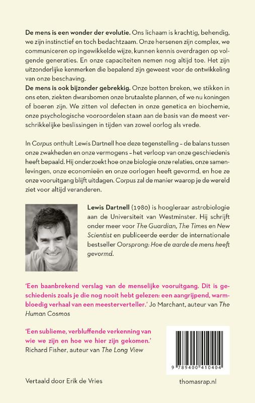 Achterkant van Corpus