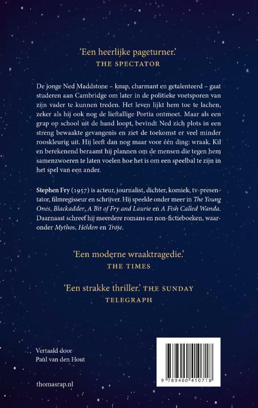 Achterkant van Speelbal van de goden