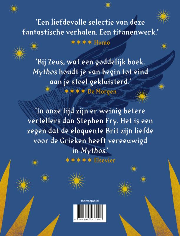 Achterkant van Mythos