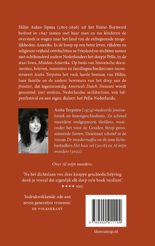 Achterkant van Hiltje
