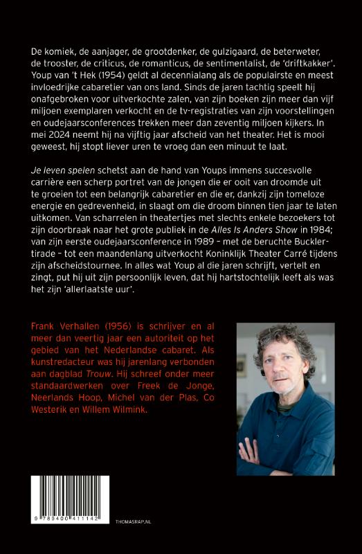Achterkant van Je leven spelen