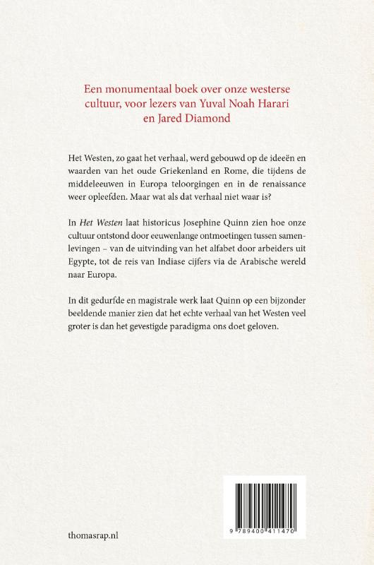 Achterkant van Het westen