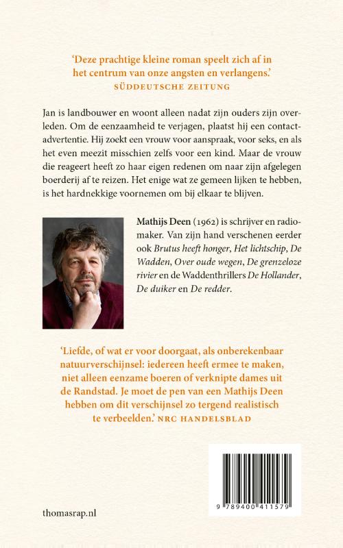 Achterkant van Onder de mensen