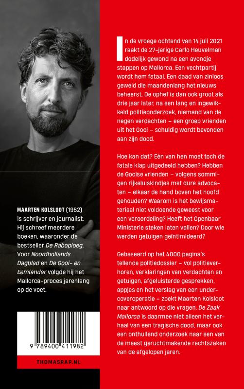 Achterkant van De zaak Mallorca
