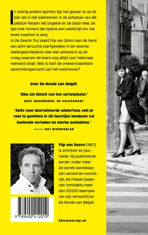 Achterkant van De zwarte trui